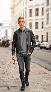 Pin On Leather Jacket