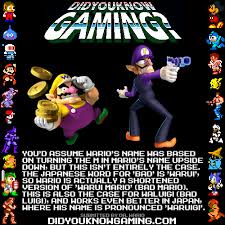 Did You Know Gaming Super Mario Bros And Wario Mario Super Mario Bros Video Game Facts