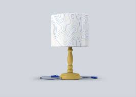 Free Night Room Table Lamp Mock Up Mockup Free Psd Table Lamp Free Mockup