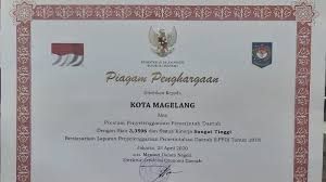 Asdeksi > peraturan menteri > peraturan menteri dalam negeri republik indonesia nomor 14 tahun 2018. Pemkot Magelang Terima Penghargaan Lppd 2018 Dari Mendagri Tribun Jogja