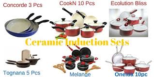 7 Best Non Toxic Ceramic Induction Cookware Sets With Reviews Induction Cookware Ceramic Cookware Set Ceramic Cookware