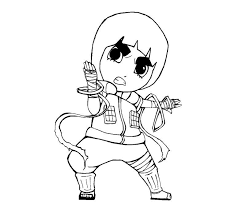 Rock lee naruto coloring page; Rock Lee 1 Coloring Crafty Teenager Free Coloring Library