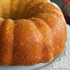Let cake rest in pan for 20 minutes before turning out onto rack to cool completely. Eggnog Pound Cake Melissassouthernstylekitchen Com