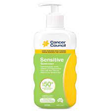 While we do indeed need protection to prevent sunburns, blocking out the. Buy Cancer Council Spf 50 Sensitive Pump 200ml Online At Chemist Warehouse