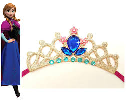 Birthday Crown For Adults Frozen Princess Anna Tiara Adults Princess Anna Crown Tiara Etsy Birthday Tiara Frozen Princess Anna Birthday