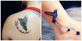 Un ejemplo muy especial es el de los tatuajes de colibrí. Espalda Tatuajes De Colibri Para Mujeres Novocom Top