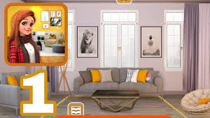 My Home Design Dreams Gameplay Walkthrough Part 1 Living Room Decoration Restored Youtube