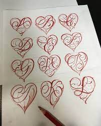 Brigantetattoo On Instagram Coming Soon The Complete Alphabet Heart In Tattoo Tattoo Fonts Alphabet Hand Lettering Alphabet Tattoo Lettering Fonts