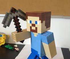 Steve needs a new set of netherite armor. Lego Minecraft Steve 6 Steps With Pictures Instructables