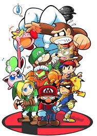 Pin By Coty On Chibi Super Mario Art Super Smash Bros 64 Mario Art