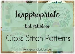 We did not find results for: Inappropriate And Funny Cross Stitch Patterns Sew What Alicia
