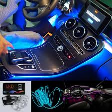 Car Ambient Light Dashboard Interior Decoration Light El Wire Phone App Control Led Strip Wish