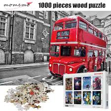 Find deals on products in puzzles on amazon. Momemo London Bus Wooden Jigsaw Puzzle 1000 Pieces Landscape Puzzle Game Adult Entertainment Assembling Toy Kid Gift Box Packing Puzzles Aliexpress