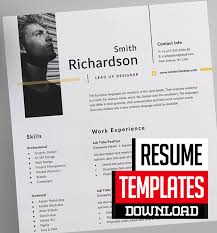 Select a template in the banner below and download your favourite. 15 Professional Cv Resume Templates Download Design Graphic Design Junction