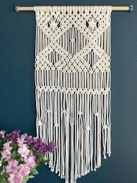 Bohemian macrame wall hanging diy craftsy blogsnark. 42 Macrame Wall Hanging Patterns Crafting News