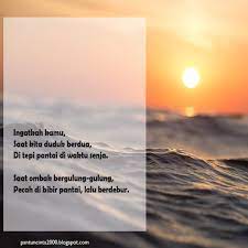 Maybe you would like to learn more about one of these? Puisi Senja Yang Indah Di Pelabuhan Kecil Yang Berhujan 211 Klak Klik Bermutu