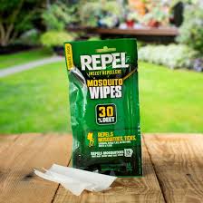 Natural Mosquito Repellent Wipes 30 Pack