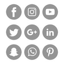 Social Media Icons Set Logo Vector Illustrator Social Icons Logo Icons Media Icons Png And Vector With Transparent Background For Free Download Social Media Icons Social Icons Media Icon