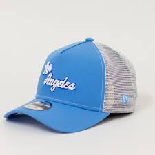 New Era Nba Los Angeles Lakers Heritage Trucker Snapback 9forty A Frame Cap Kappen Aus Usa Sports Gb