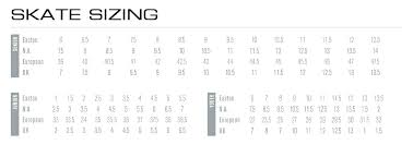 23 symbolic easton skates size chart