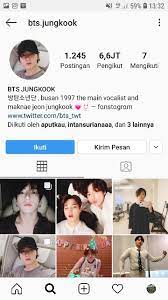 Karena sampai artikel ini ditulis . Kim Taehyung Instagram Account