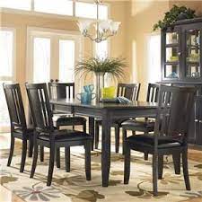 Your dining room table is the centerpiece of the room. Dining Room Black Dining Room Sets Dining Room Table Set Black Dining Room Table