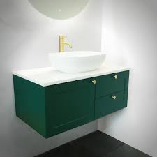 highgrove bathrooms on instagram as promised our forest green oliver vanity is here forestgreen j green vanity green bathroom green bathroom vanity
