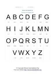 Alphabet Number Code Chart Alphabet Number Code Braille