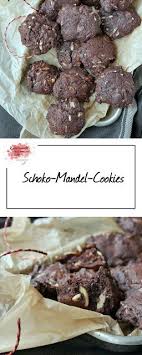 Schoko Mandel Cookies Experimente Aus Meiner Kuche Schoko Mandeln Rezept Kekse Cookies Rezept