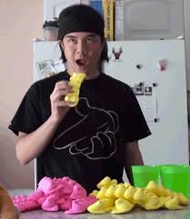 The dough gets a little dusty and shriveled when left in open air (peep the caterpillar pic) but you can preserve your creations with a layer of glossy mod podge. — rebecca o'connell , buzzfeed. 100 Peeps Challenge Watch This Kid Devour All Of These Marshmallow Delights In Just Over 2 Minutes Perez Hilton