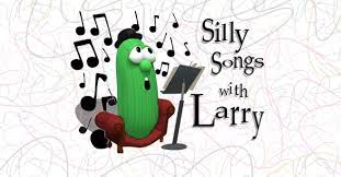 Green puppy films logo by zeebeethedog; Pin By Maizie Seput On Veggietales Silly Songs Silly Songs With Larry Title Card