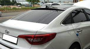 The 2015 hyundai sonata is ranked #3 in 2015 affordable midsize cars by u.s. Painted In Black Abs Sports Car Rear Roof Spoiler Wing For Hyundai Sonata 9 2015 No Drilling Needed Wing Spoiler In Carwing Roof Aliexpress