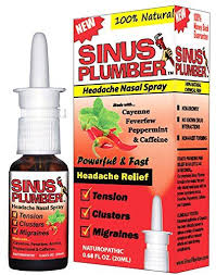 Greensations Sinus Plumber Headache Nasal Spray 0 68 F Natural Headache Remedies Migraines Remedies Sinus Headache Relief