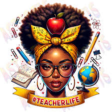 Teacher With Messy Bun