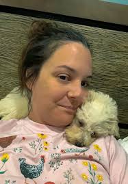 Adorable poochon dog named Baby