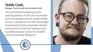 GenderAffirmingCare: congratulations Victoria! This reform will see far  greater access to #sexualhealth services by our #genderdiverse patients. We  can't wait to Teddy Cook at @ACONhealth present extensively
