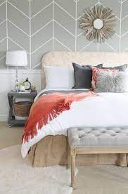 Rustic Chic Budget Friendly Master Makeover City Farmhouse Master Bedroom Wallpaper Bedroom Makeover Bedroom Design