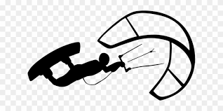 Experiment with deviantart's own digital drawing tools. Kitesurfing Silhouette Windsurfing Drawing Do Re Mi Fa So La Ti Do Circle Free Transparent Png Clipart Images Download