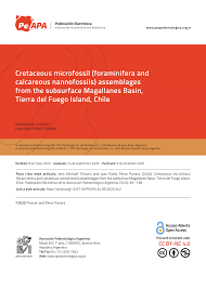 Вычисляет значение arcsin(x) в диапазоне [ Pdf Cretaceous Microfossil Foraminifera And Calcareous Nannofossils Assemblages From The Subsurface Magallanes Basin Tierra Del Fuego Island Chile