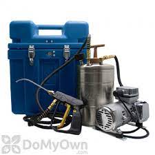 Curved tip is designed for treating voids behind walls and. B G Versafoamer 4000