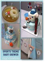 Lizzi S Creations Sports Theme Baby Shower