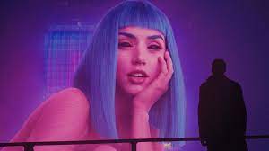 Woman S Face Blade Runner 2049 Blade Runner Ryan Gosling Movies Joi Women Blue Hair Ana De Armas 1080 Blade Runner Blade Runner 2049 Blade Runner Wallpaper