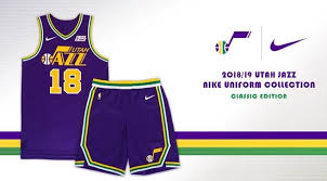 The designs are a nod to past jazz designs with very few changes to what the team has used over the past few years. Utah Jazz To Wear Throwback Jerseys In 2018 19
