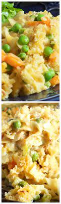 The Very Best Tuna Noodle Casserole Warm Comforting Fast And Easy Carrots Peas And Tuna Are Blended With A C Pasta Dishes Tuna Noodle Casserole Recipes