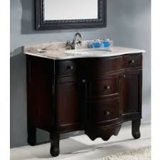 Browse a large selection of bathroom vanity designs, including single and double vanity options in a wide range of sizes, finishes and styles. 38 Inch Rounded Bathroom Vanity Antique Style Vanity