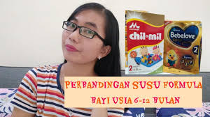 Lượt xem 26 nnăm trước. Perbandingan Susu Formula Bayi Usia 6 12 Bebelove Gold Chil Mil Youtube