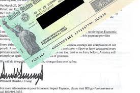 If you get one, you'll want to pay close attention to the calendar: President Trump S Blatant Taxpayer Paid Ploy To Grab Credit For Stimulus Checks A Note On White House Letterhead Chicago Sun Times