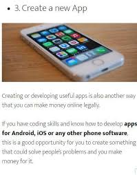User testing and what users do are companies that will pay you to test websites.to get started, you will need to download the testing software. 30 Ways To Make Money Online Legally From Home Pour Android Telechargez L Apk