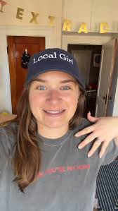 When the hat is cute AND in your school colors? Instant win. Amanda picked  up one of my NONA trucker hats — and not only did it match her Lake Nona  High