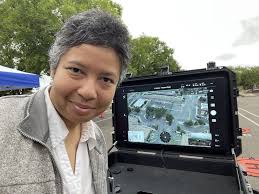 Looking down from the skies at ourselves